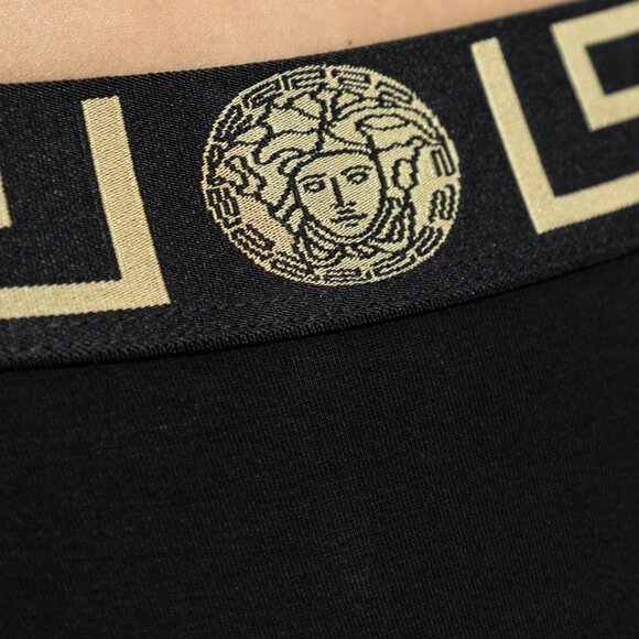 Versace Women's "Jersey Topeka" Greeca Border Panties Versace sz 3 US M IT 42 - Picture 2 of 7